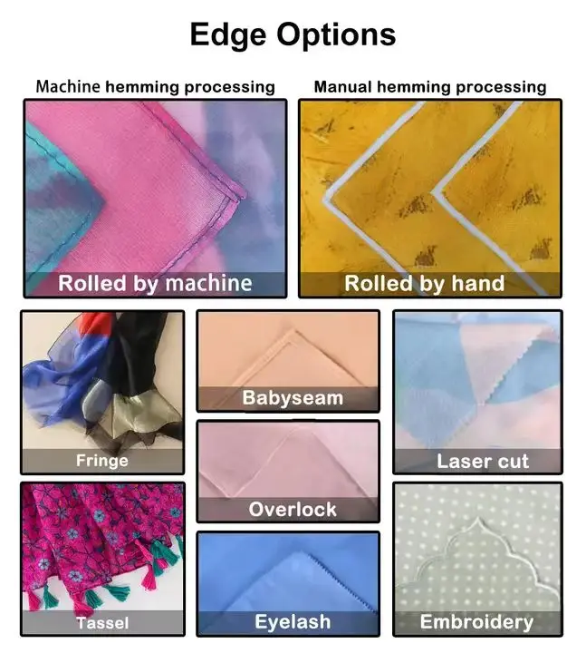 Custom Size Silk Scarf Women Hair Wholesale Digital Printing Scarf With Custom LOGO Luxury 100% Silk Scarves