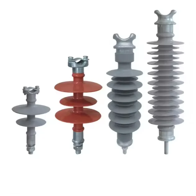 10KV 24KV 35KV 66KV 110KV 220KV Haut voltage Isolateurs en caoutchouc silicone Composés Horizontaux Ligne Pin Poste Type isolateur