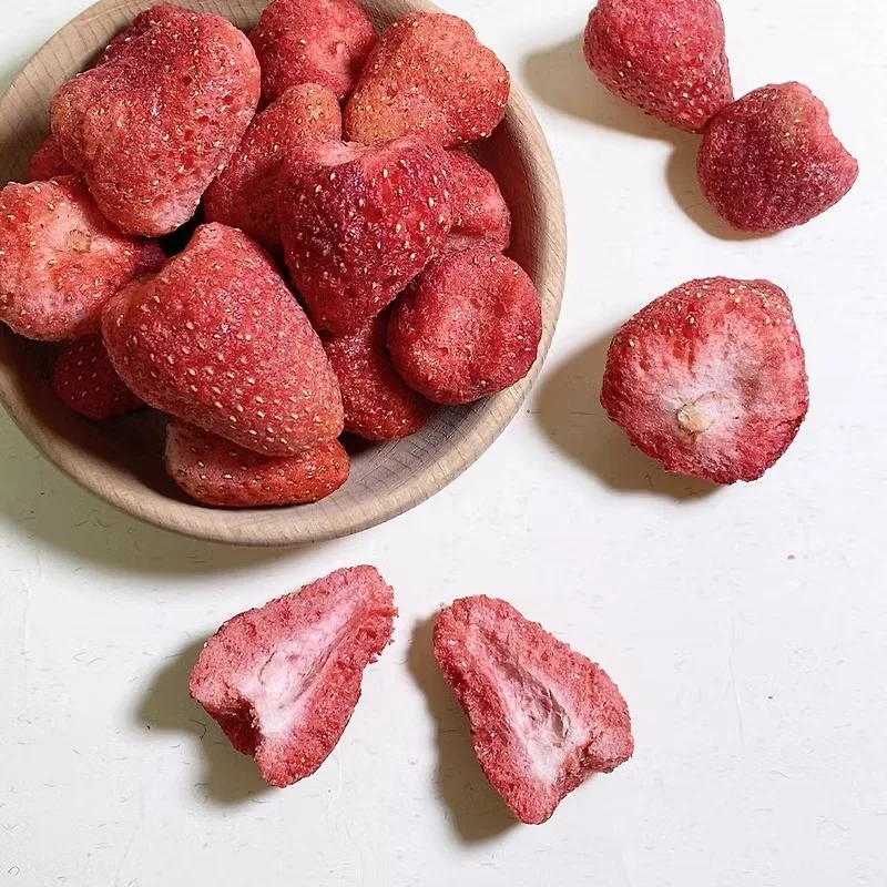 Healthy Vegan Freeze Dry Strawberry Fruit Slices Best Price Freezing ...