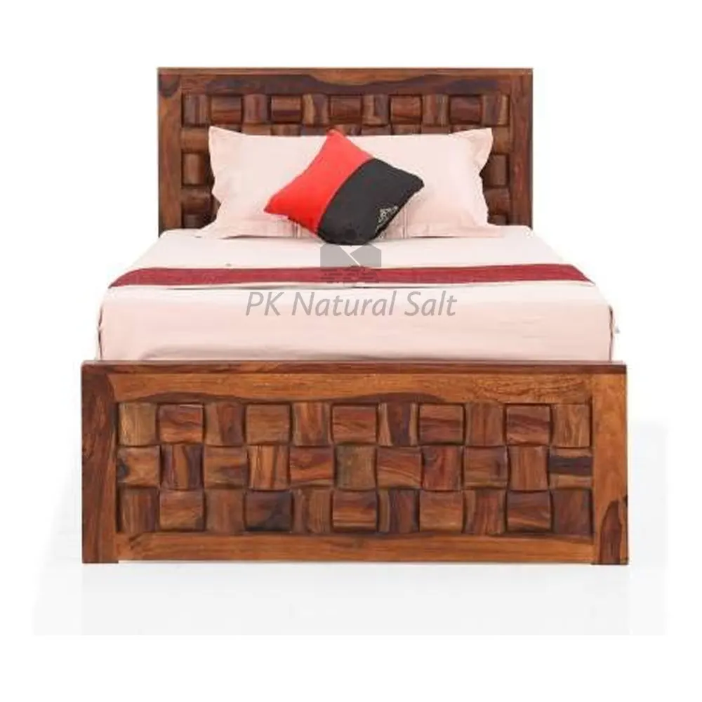 Great Quality Wooden Single Size Bed With Storage Ready To Move Home