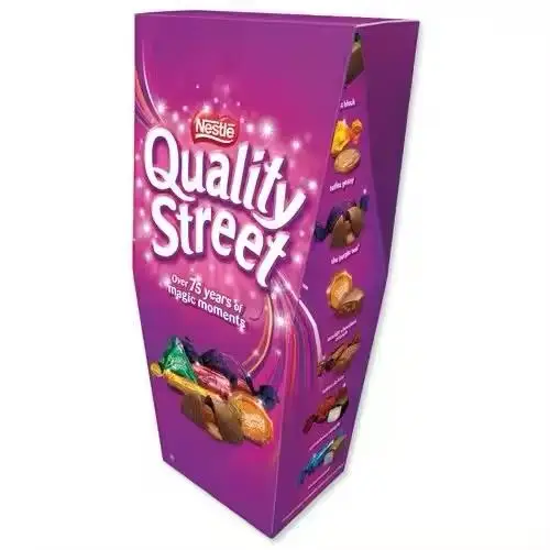 Quality Street Nestle, 2 LB, Extra Large Metal Tin, Assorted Chocolates and Toffees