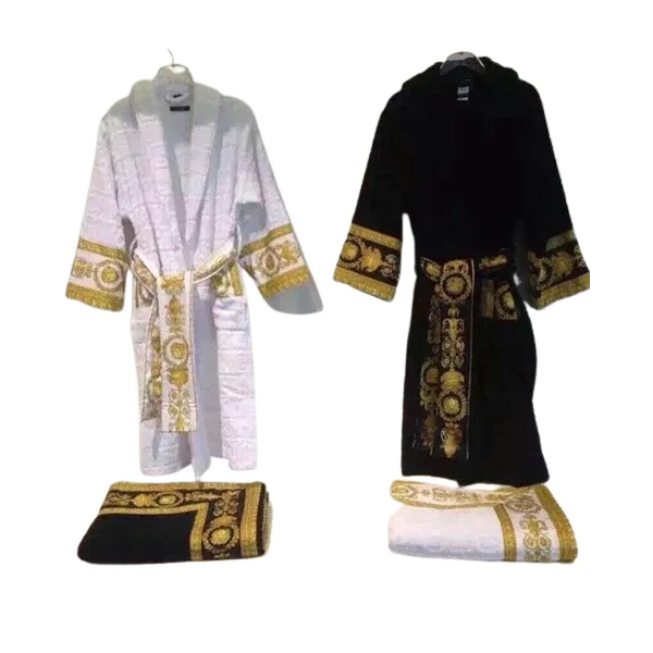 Buy Classical Design Bath Robe & Multi Colored High Grade Bath Robe For
