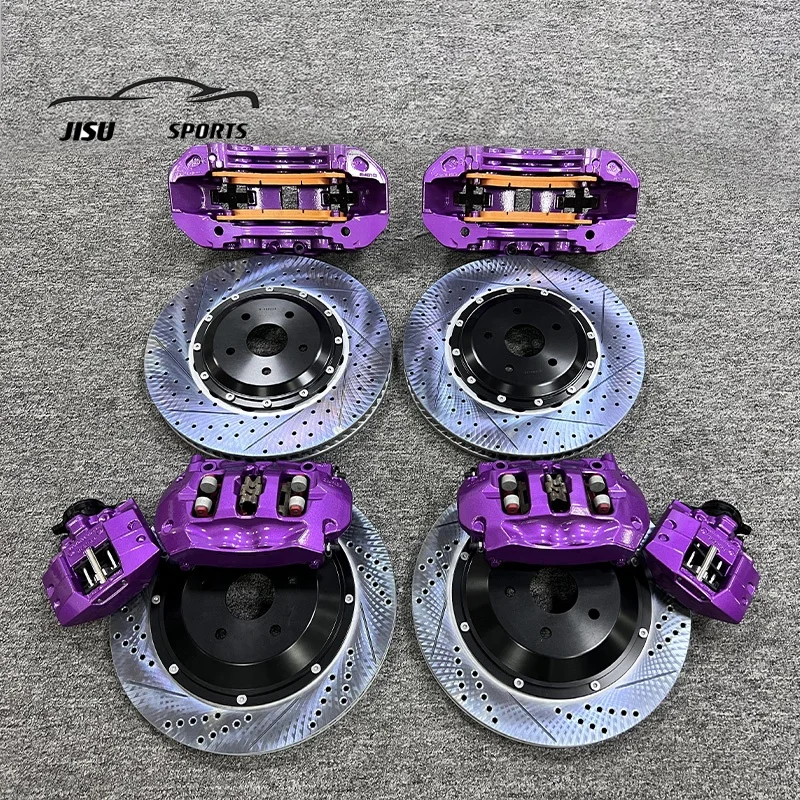 Full Set 19z 4pot 6 Piston Caliper Upgrade Kit BBK Handbrake 355-400mm Rotor for Toyota 86 Lixiang Byd Song Plus Song Pro
