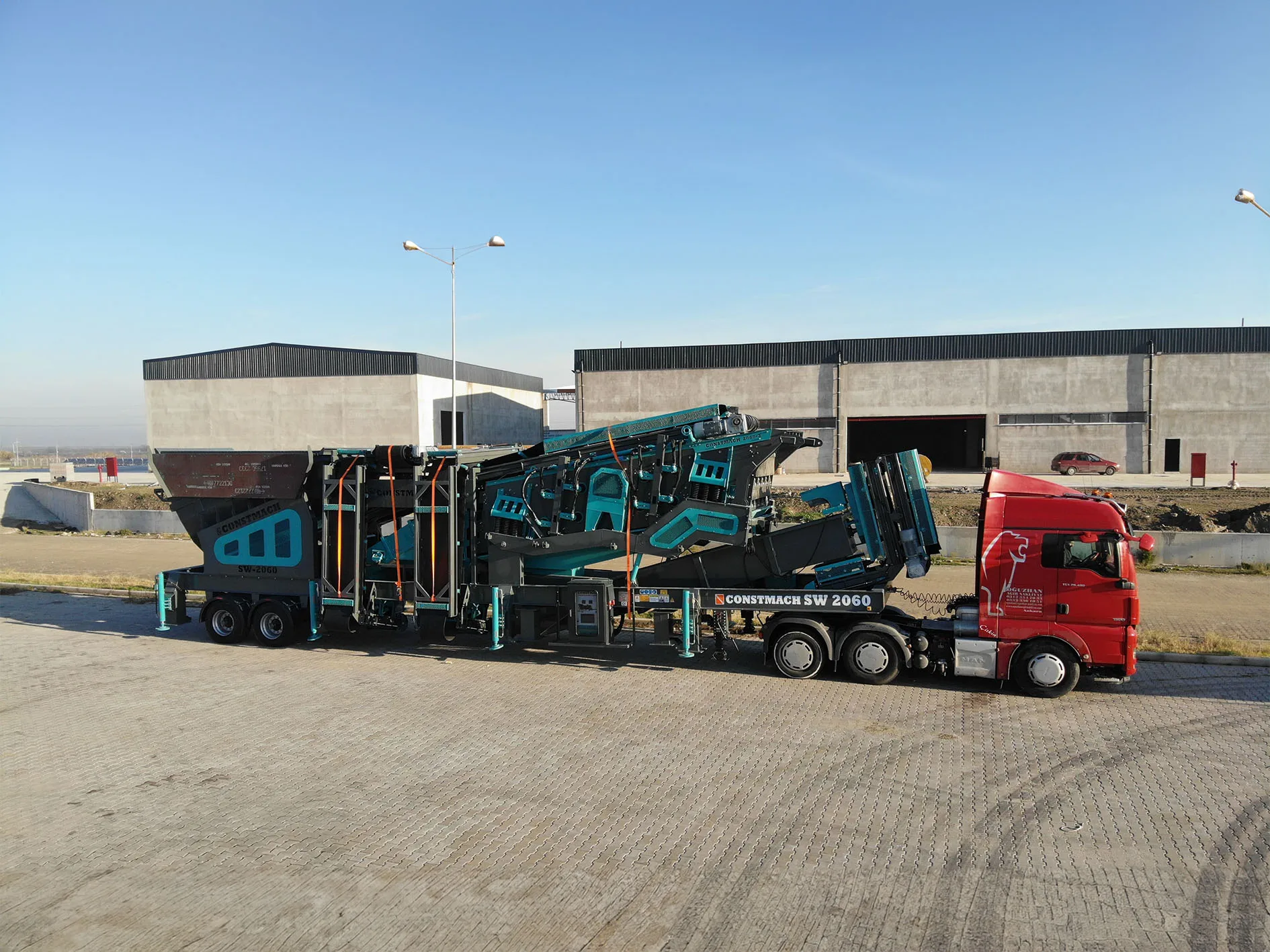 Mobile Sand Screening and Washing Plant, Sand Washing Machine