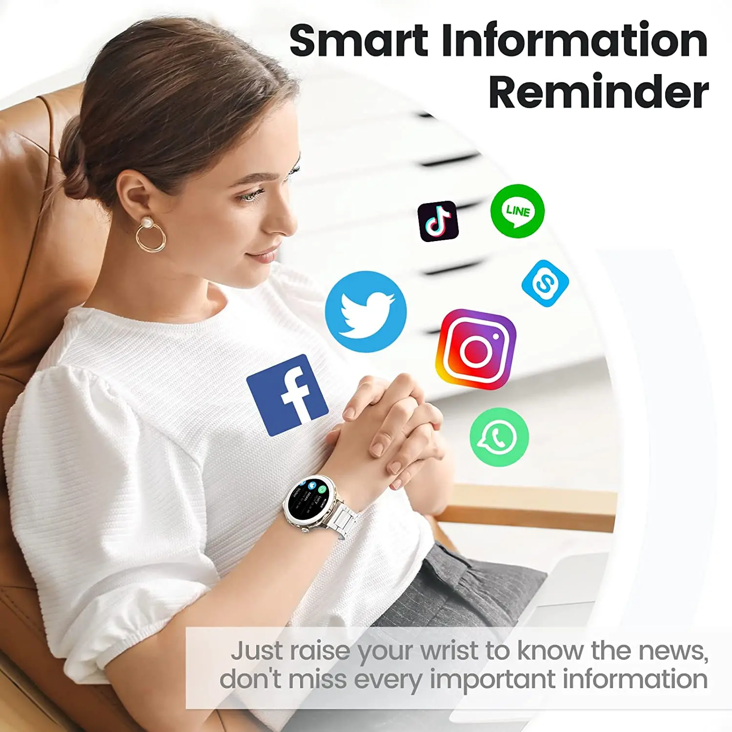 Low Price Top Selling Premium Customised Heart Rate Ak43 Smart Watch