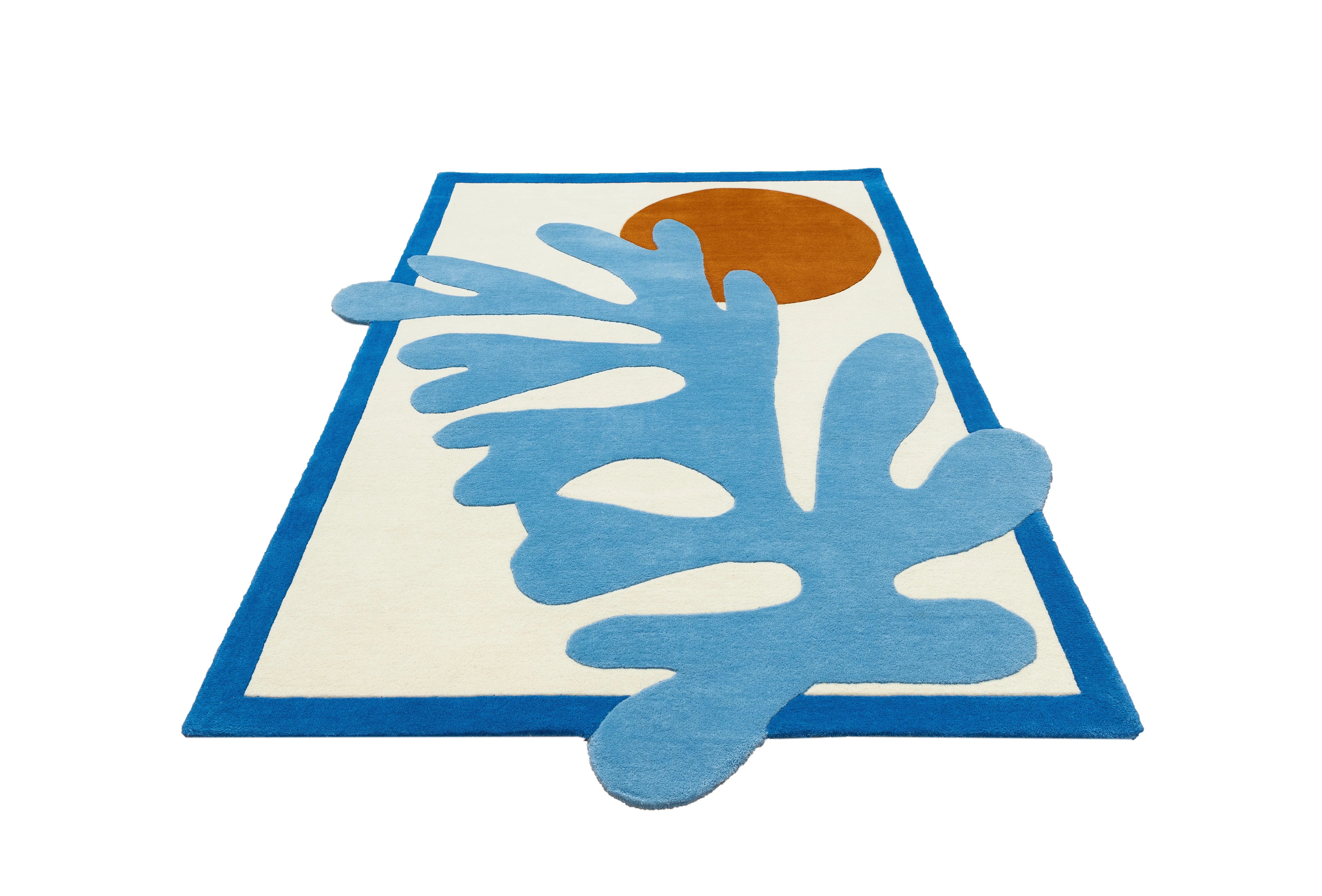 Modern Multi-Color Woolen Hand Tufted Carpets Fine Quality Area Rugs Sets for Living Room All Sizes Available-Model 30601