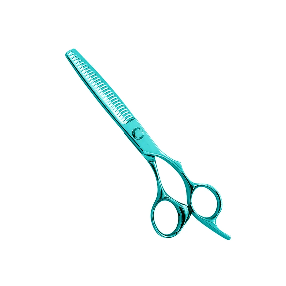 Professional Thinning Scissor Metal Steel Shine Color Haircut Thinning ...