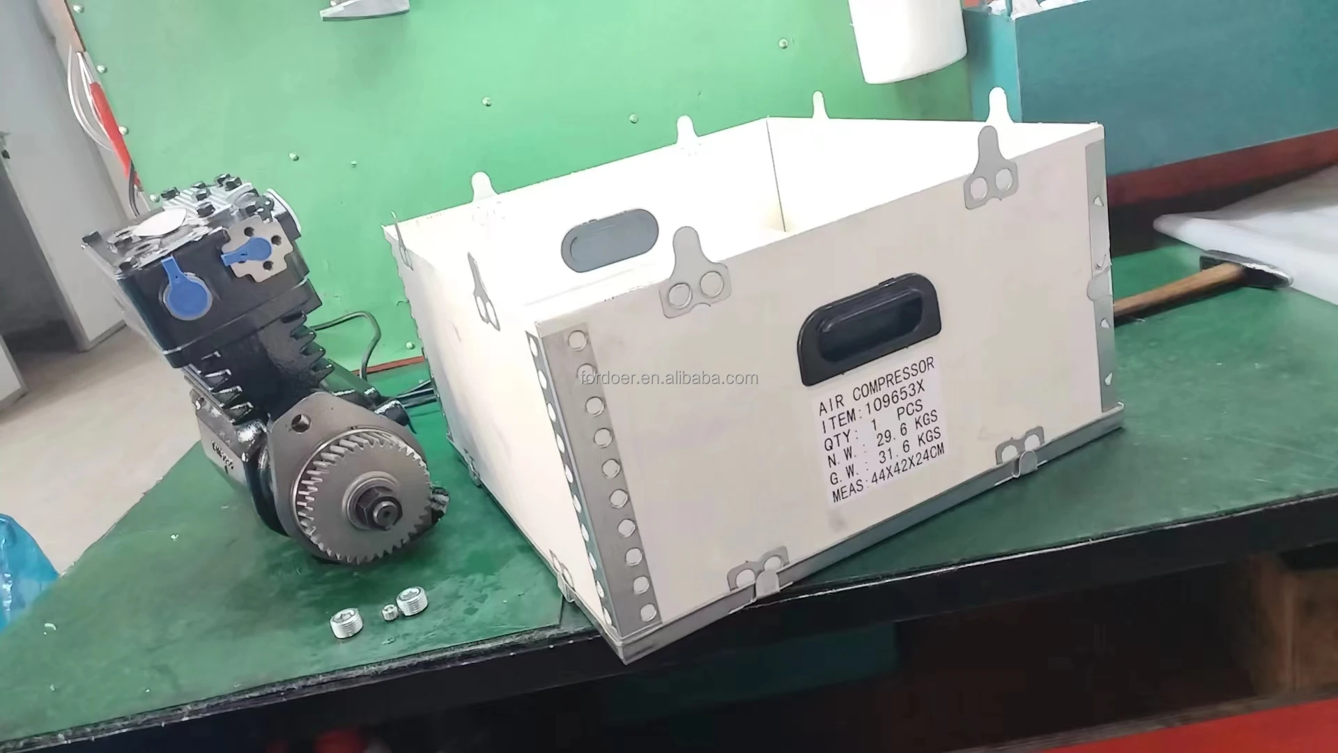 TF550 Air Brake Compressor for ISB ISC Engines - Fordoer