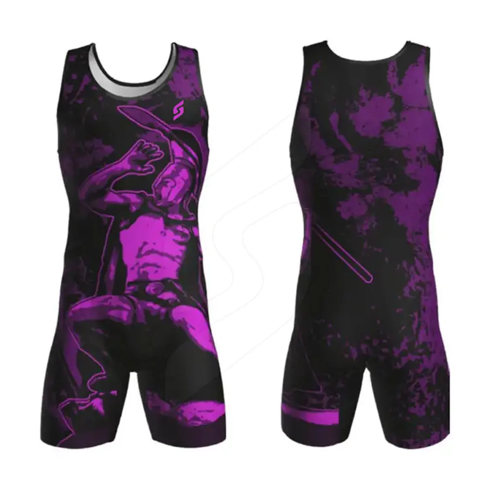 New Sublimated Professional Custom Wrestling Singlets Design Your Own ...