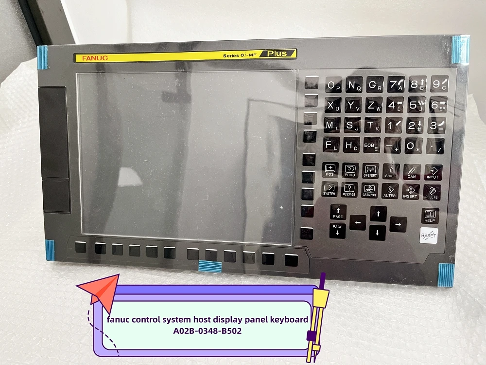 Fanuc Spindle Control Host Display Panel Keyboard A02b-0348-b502 For ...