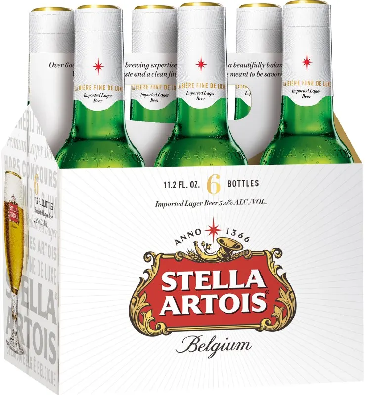 Stella Artois Chalice - 2-Pack Gift Set - Official Product -  33 Cl / 11.2 Oz. Capacity Beer Glasses: Beer Glasses