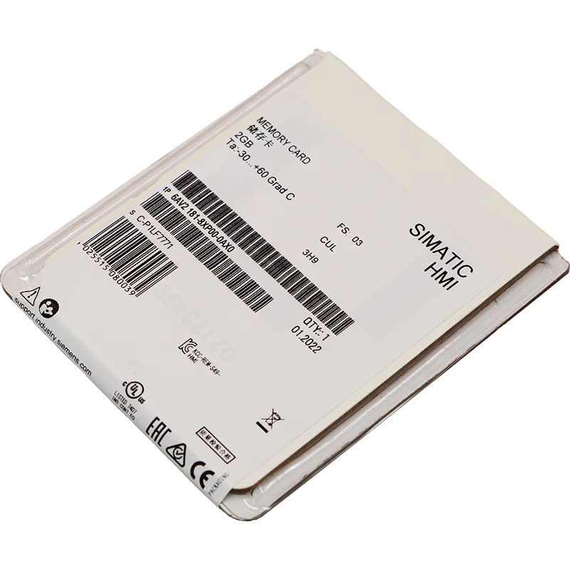 SIEMENS Memory Card - 6AV2181-8XP00-0AX0 - 2 GB SD Card