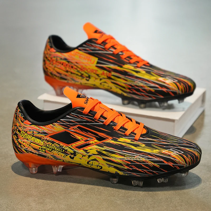 Xinghuanhua Chaussures Football Garçons Hommes - Chaussures Entraînement Football