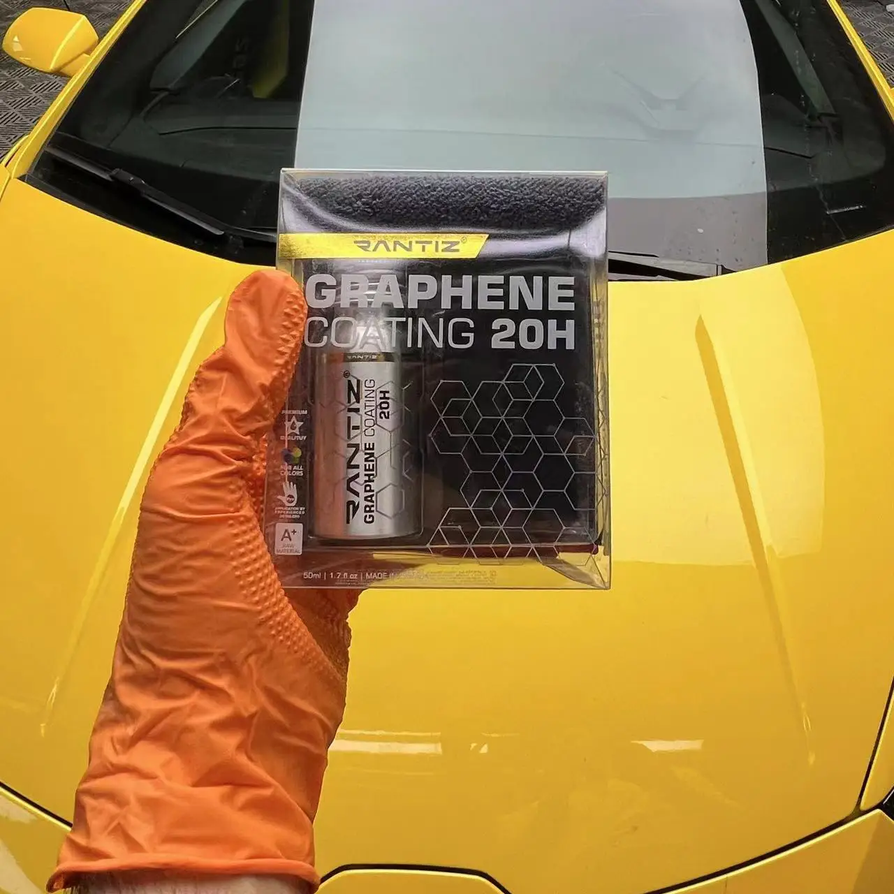 С вашим логотипом 50 мл лучшее качество графеновое керамическое покрытие 20 ч для защиты кузова автомобиля краска наножидкость детализация | MOQ шт.