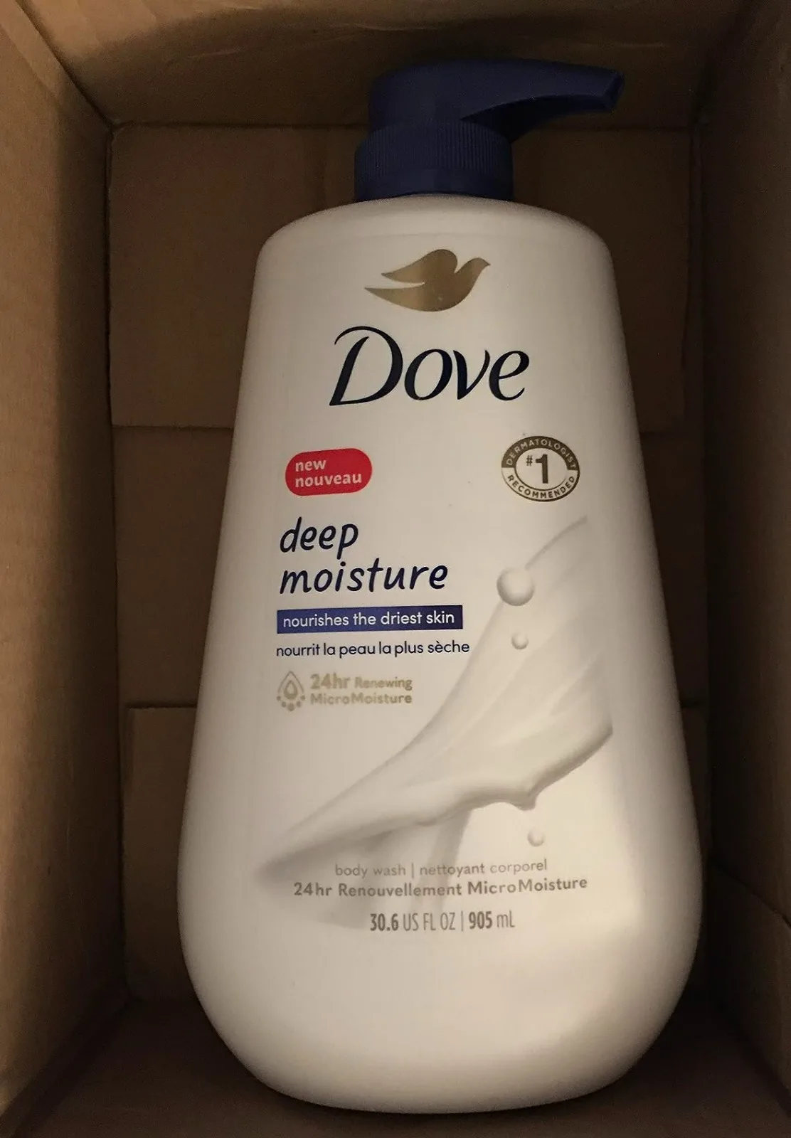 Worldwide Selling Doves Body Wash With Pump Deep Moisture For Dry Skin
