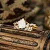 14k White Gold