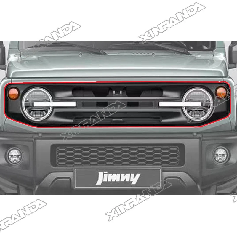 ジムニーJB74アクセサリー ディフェンダー風フロントグリル スズキ
