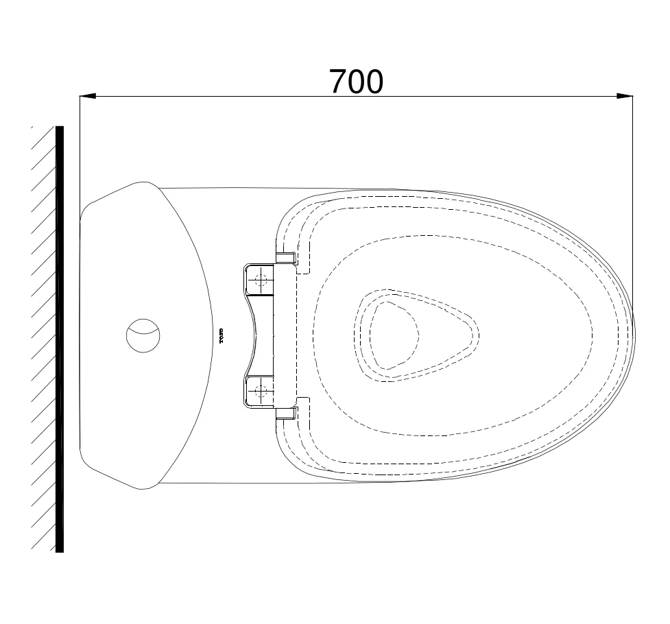 Modern Bathroom Seat Siphonic Ceramic Toilets Wc Floor Mounted One