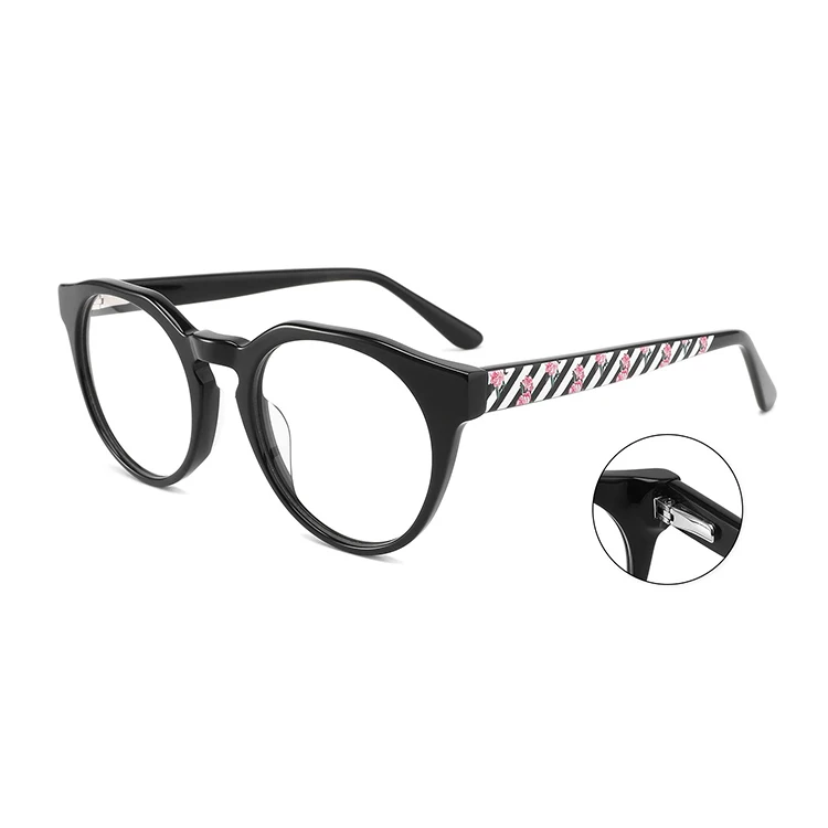 Trendy 3D Printing Custom Logo Acetate Frames Eyewear Glasses