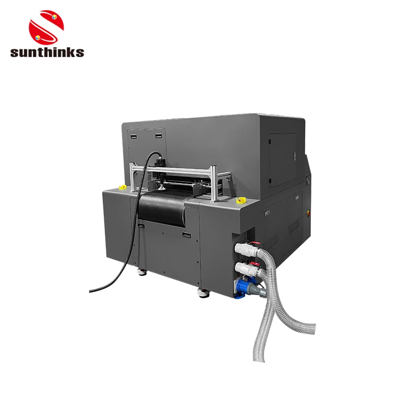 Sunthinks Waterproof Packaging Printer Low Price Flastic Printing Machine Metal  UV Single Pass Printer