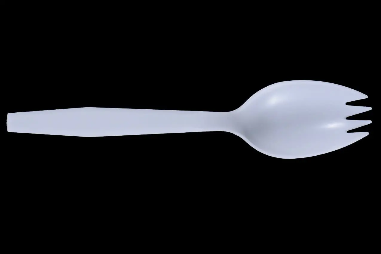 Plastic Cutlery Kits School Kits Spork + Straw + Napkin,Individual