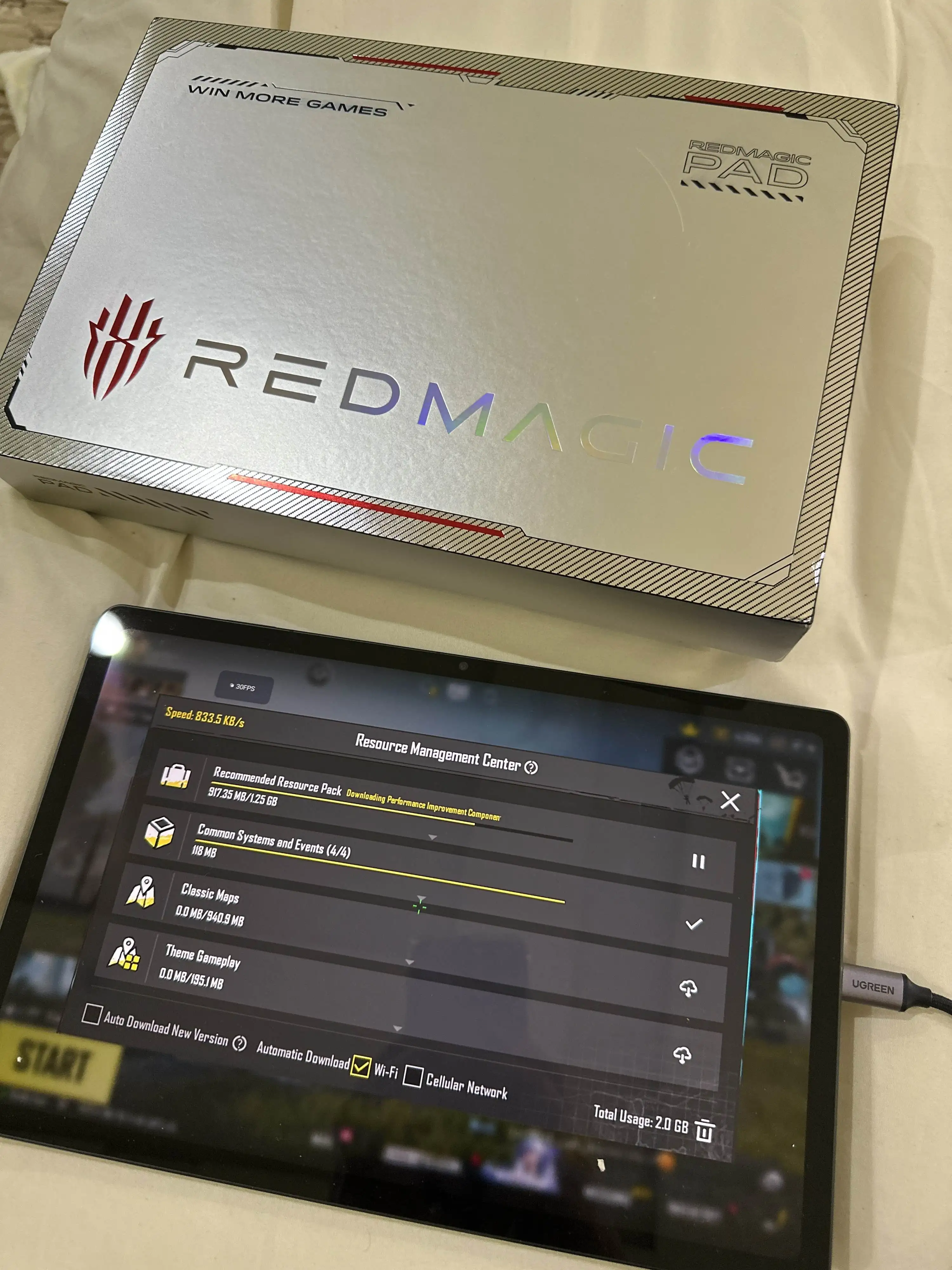 Nubia Red Magic Pad Tablet 144Hz Snapdragon 8 + Gen 1 12GB - 256GB –