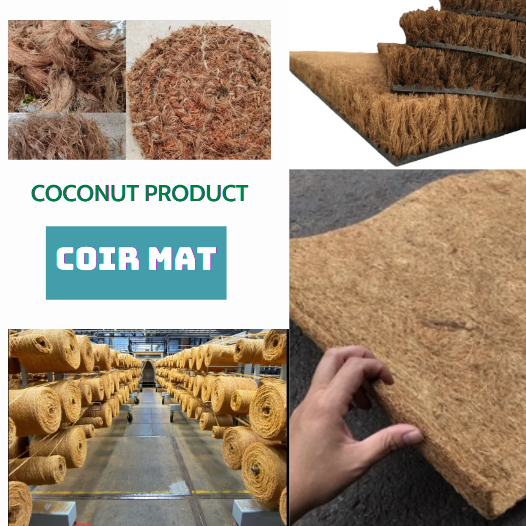 Natural Sustainable Chemicalresistant Eco Friendly Coconut Fiber Coir