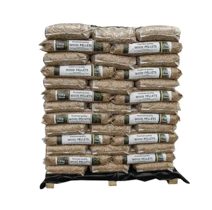 Premium Wood Pellets 6mm En Plus A1 Class Pellet Abete In 15kg Bags