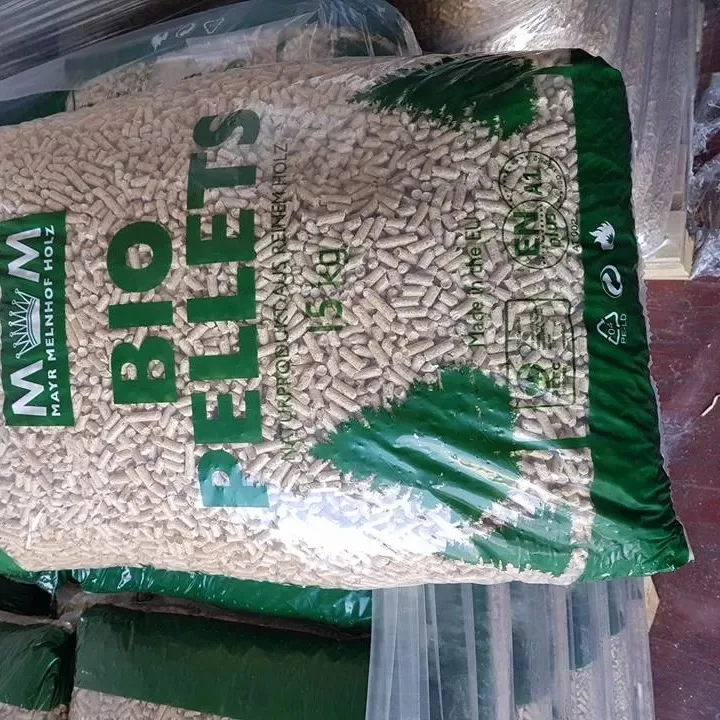 New Premium Wood Pellets 6mm En Plus A1 Class Pellet Abete In 15kg Bags