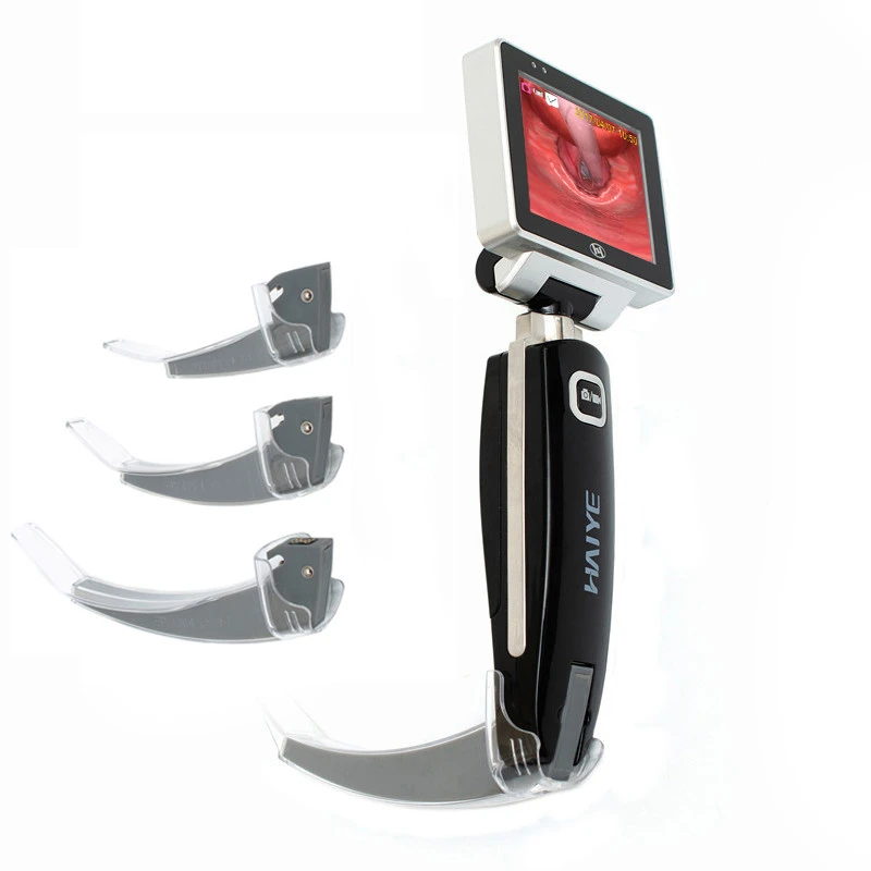 Handheld Disposable Video Laryngoscopy Used In Emergency Medical