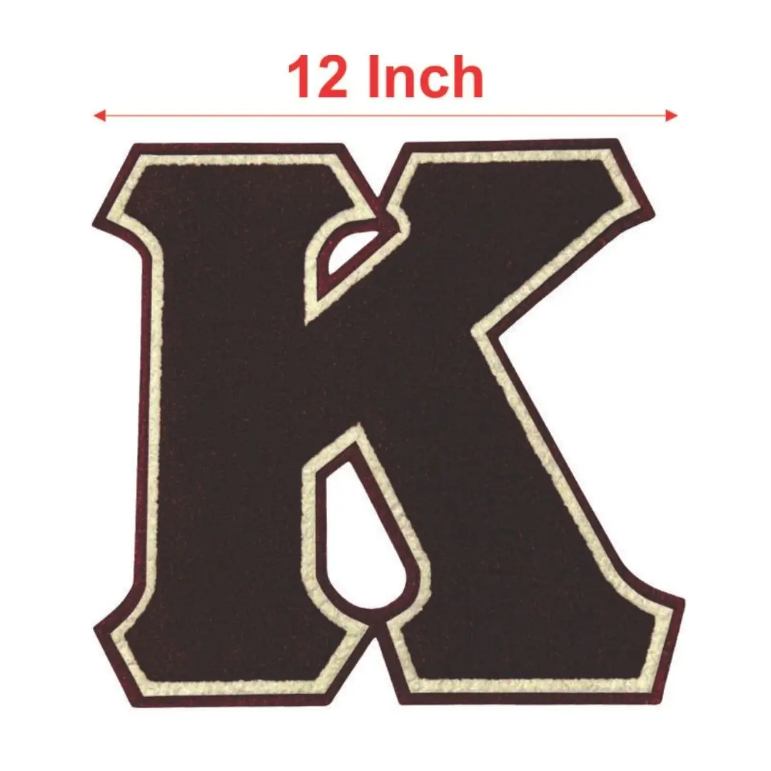 Kappa Alpha Psi K Crimson Chenille Patch Premium Embroidered Greek Crest for Jackets Hoodies Bags Accessories - Image 6