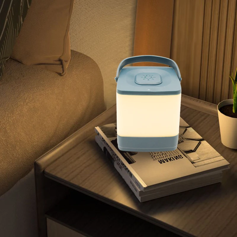 Portable Kids Company Led Night Lighting Sensor Rechargeable Atmosphere Cordless Led Table Lamp Night Light For Kids Room factory