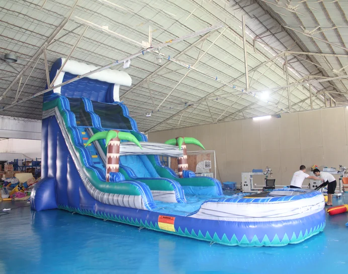 Commercial Outdoor PVC Adult Bounce House and Water Slide Outdoor Party Rental Equipment-Jumping Castle Inflatable details