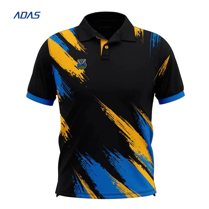 Sublimated Fishing Polo Shirts Fishing T Shirt Logo Printing Sports ...