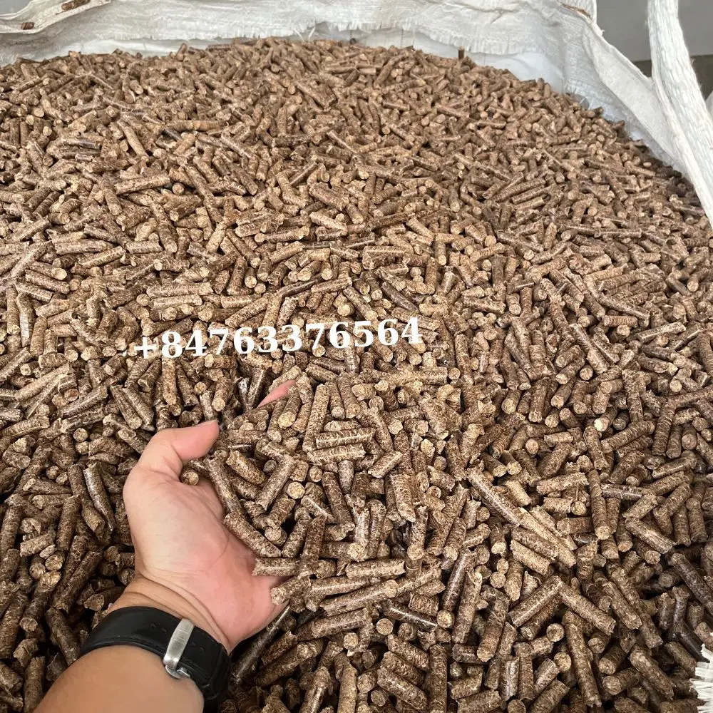 Горячая распродажа, гранулы биомассы, натуральные сосновые древесные гранулы от вьетнамской фабрики, Высококачественная 100% древесина