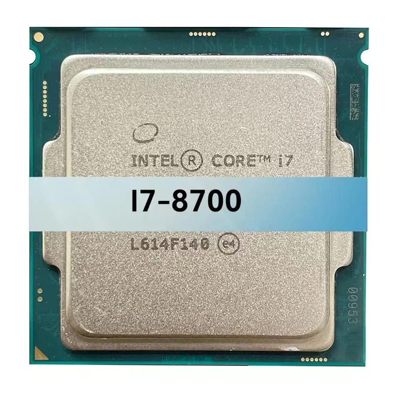 Intel Core I7-8700 CPU - 6 Cores, 12MB Cache, 65W Power