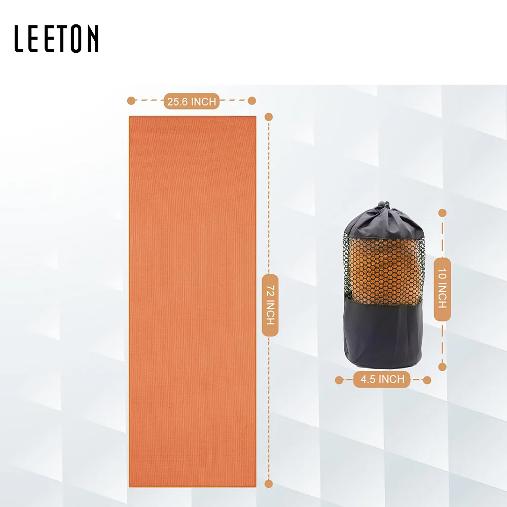 Family-friendly Textured Smooth Yoga Towel for Comfortable Practice for product detail 2