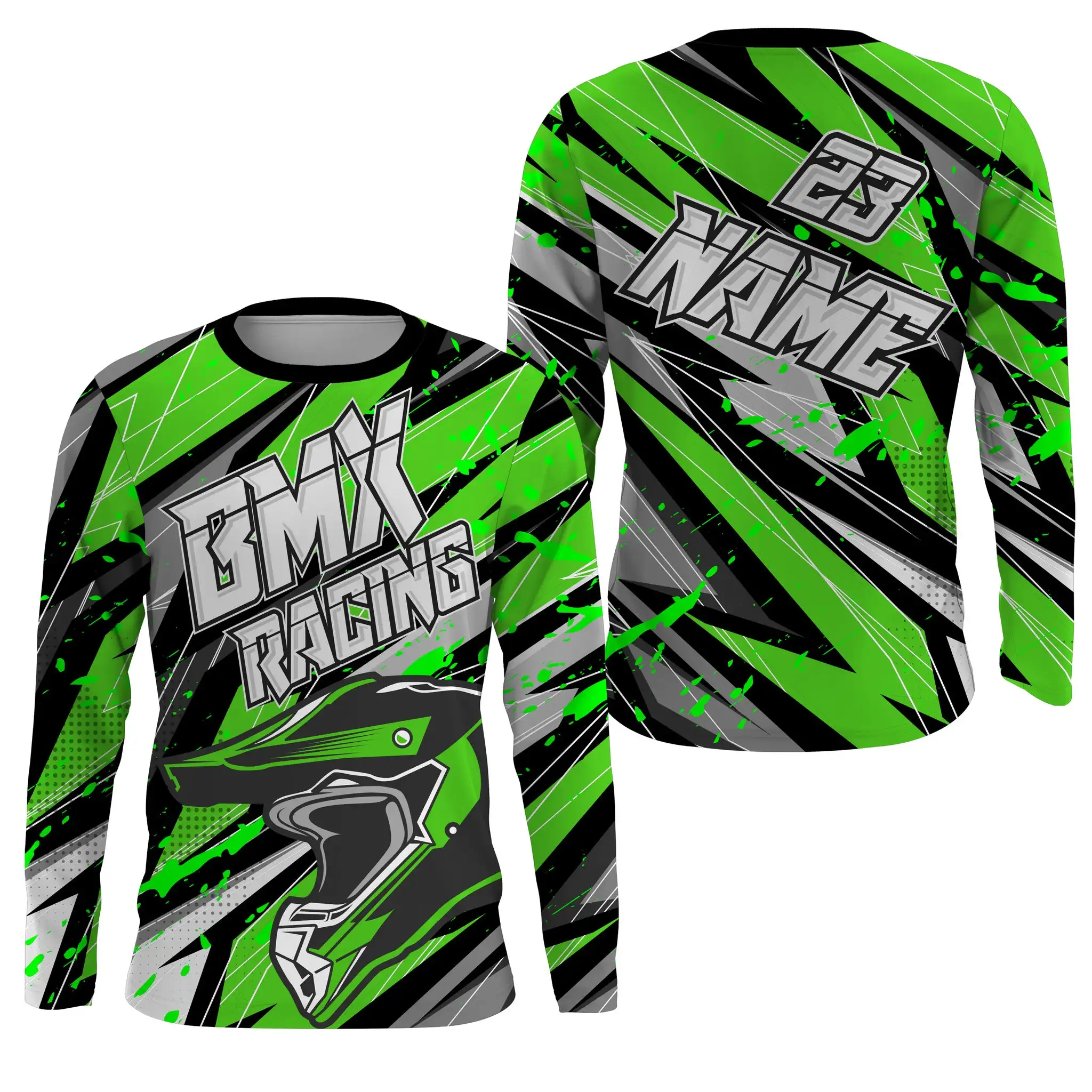 Custom Professional Sublimated Printing Custom Design Men Bmx Jersey ...