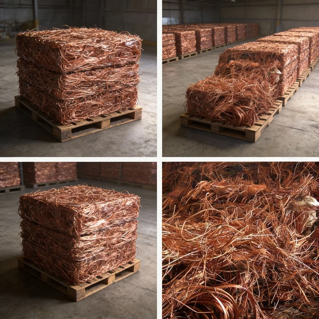 High Purity Copper Wire Scrap Clean Bright Copper Wires Ready for Recycling Metal Recovery and Export Grade Industrial Supply