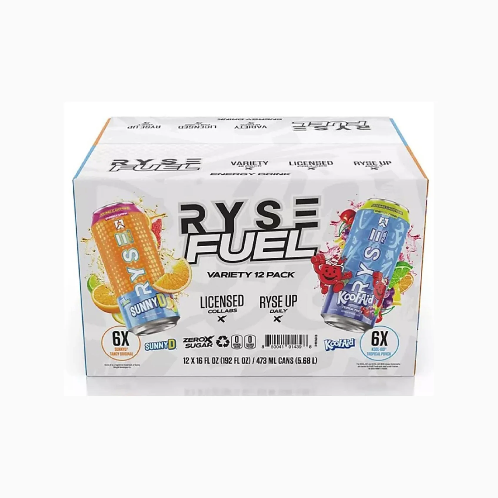 Original Ryse Fuel Sugar Free Energy Drink 250 Ml Ryse Fuel Sugar Free
