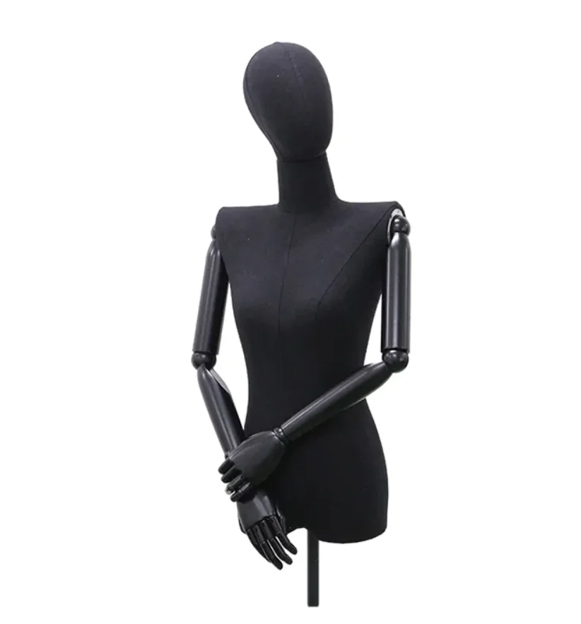 Wholesale Clothing Shop Antique Female Mannequins With Wooden Base