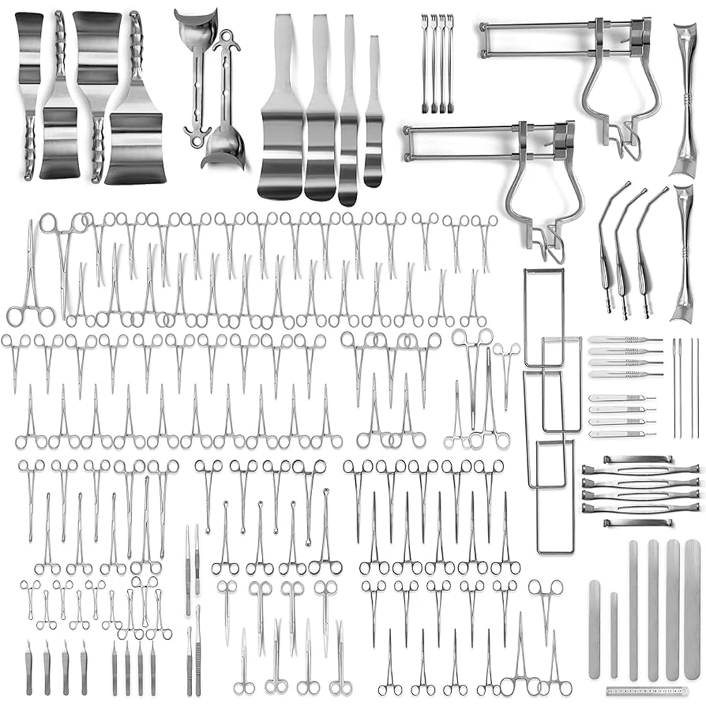 Laparotomy Instruments Set Basic Laparotomy 197 Pcs Laparotomy Set Surgical Medical