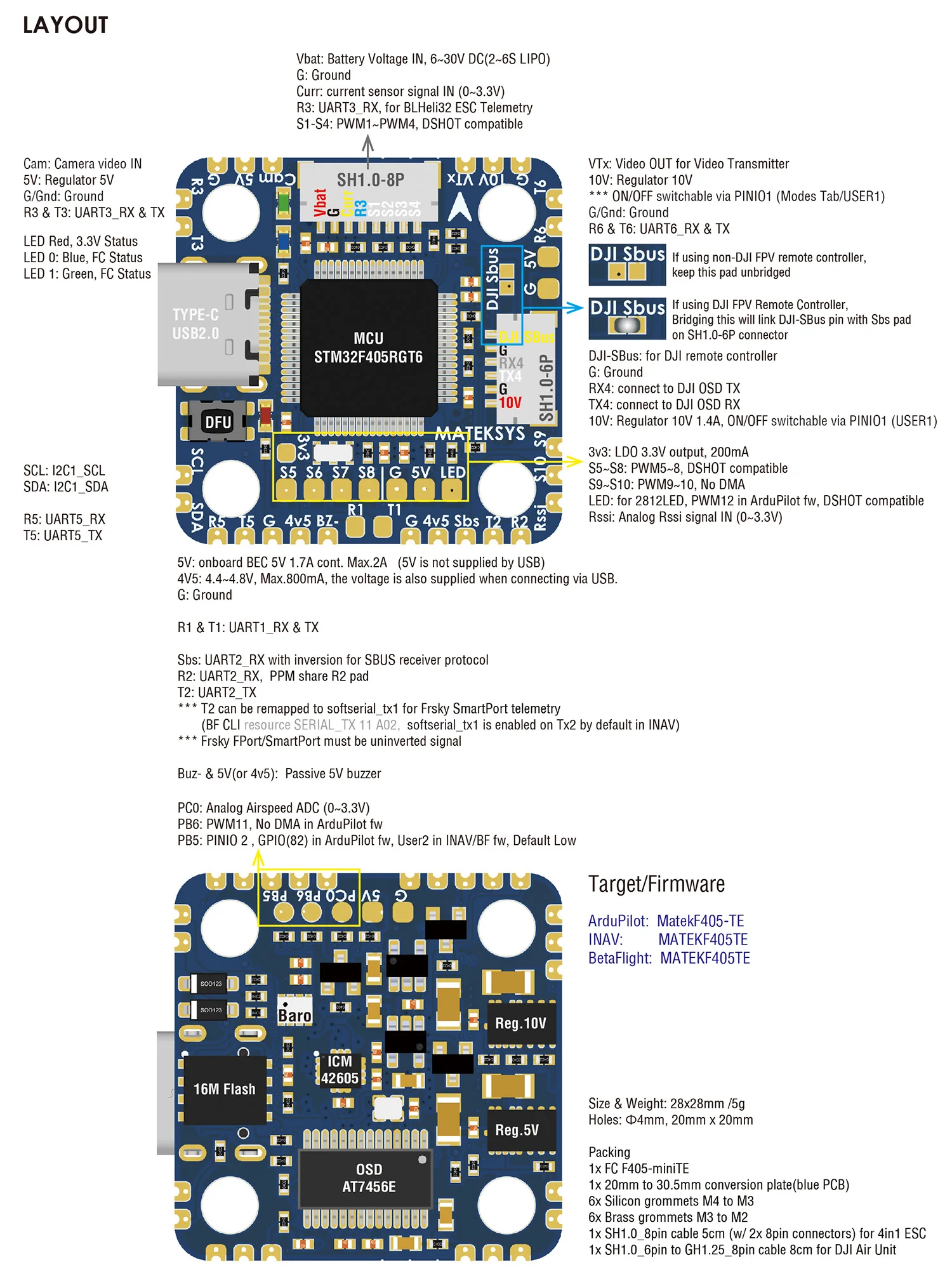 Stm32f405 полетный контроллер схема Система Управления Полетом Matek - Buy Flight Controller,Matek Flight Controller