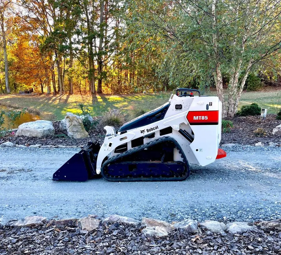 Mini Bobcat Mt85 Track Skidsteer With Bucket - Buy Mini Bobcat Mt85