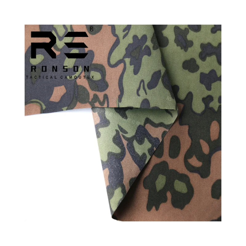 ハイランダー　フィールドア　張替シート　コーデュラ500D オーダー作成 500D Nylon Cordura Fabric with IRR in Oak Leaf Pattern