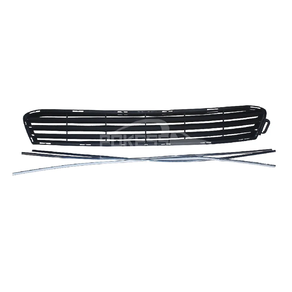 LK7S7117B968AA LQ-MDO-052 Front Bumper Lower Grille With Bright Strip ...