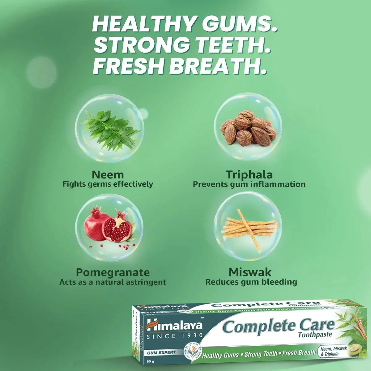 Himalaya Complete Care Toothpaste 150g Herbal Paste