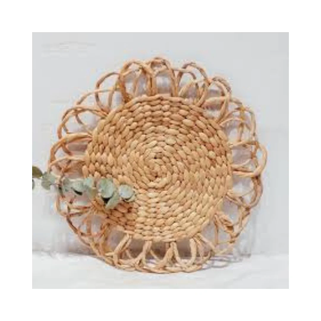 Water Hyacinth Placemat Suitable For All Style Dinnerware Cheap Price
