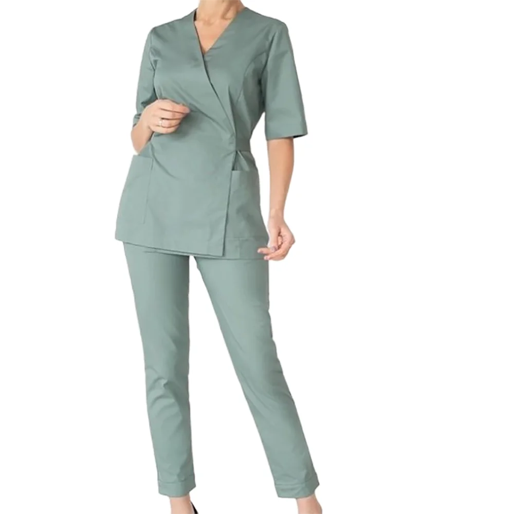 Wholesale Hospital Uniforms Scrubs Vendors Nurse Scrubs Top With Jogger ...