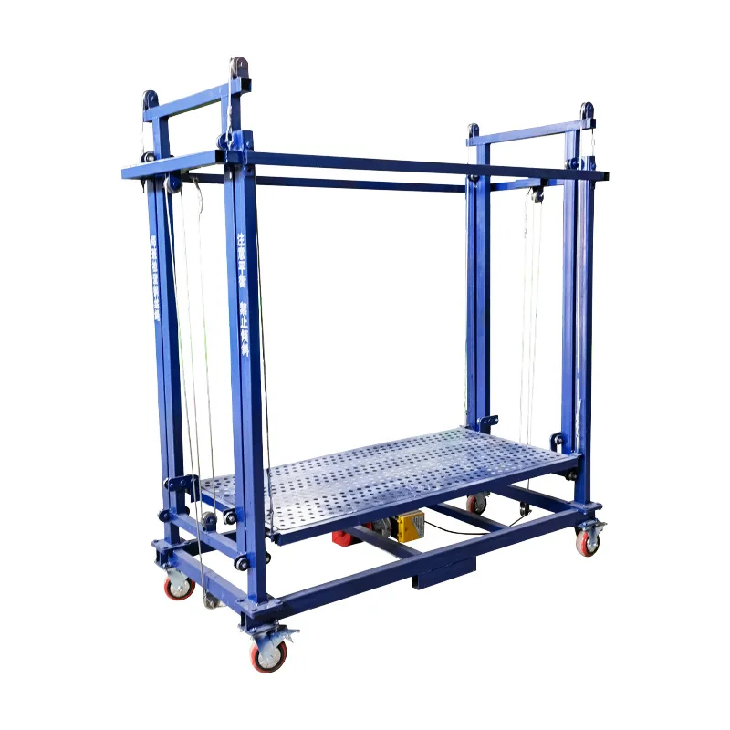 Electric Lifting Scaffold Building Walking Lifting Brick Electric Lifting Elevator Outdoor Elevator Is Stable